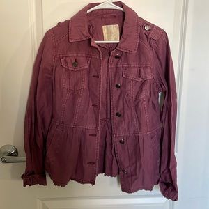 Altar’d State plum Jacket size medium